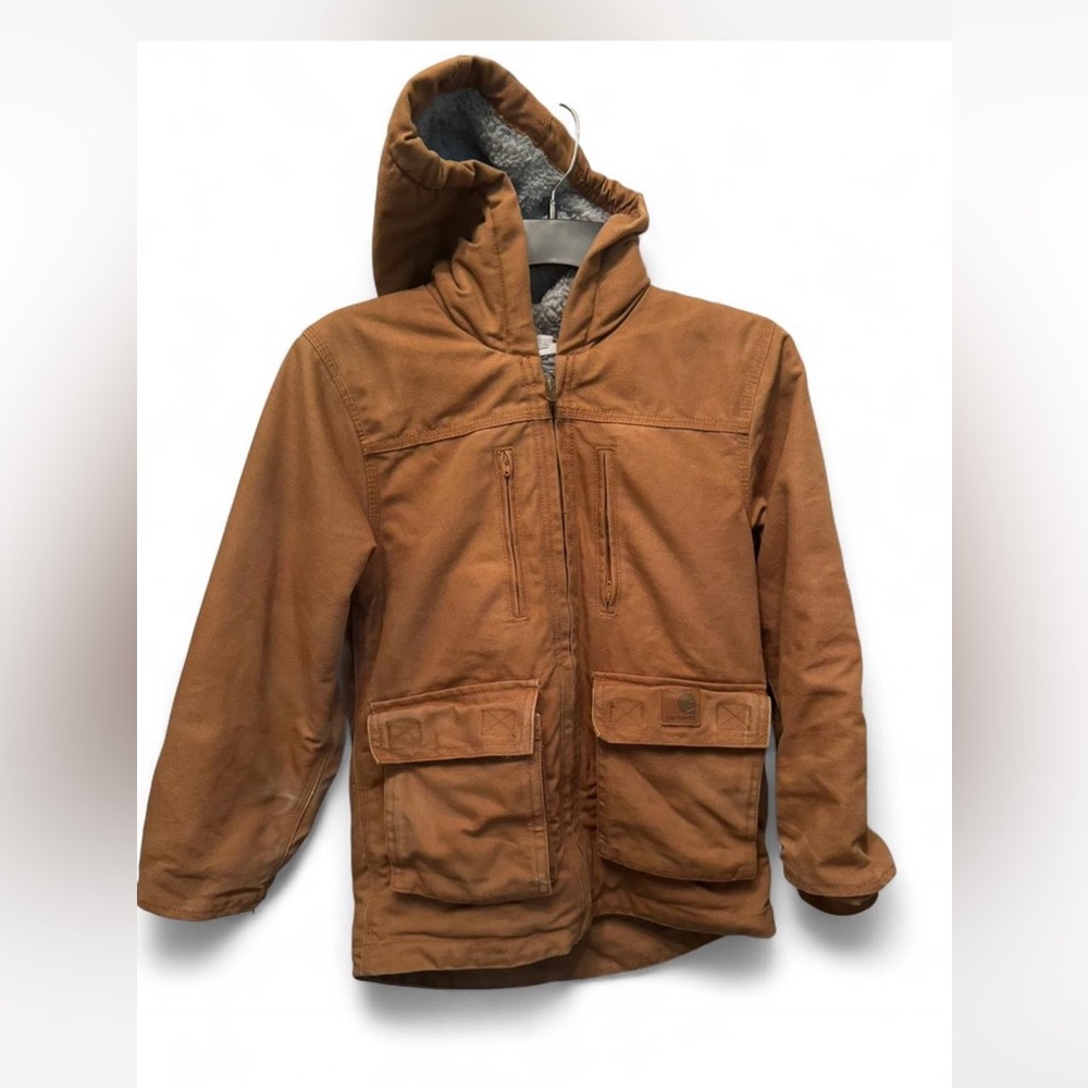Kids Brown carhartt Jacket